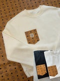 Frauen Pulli (beige) + 1 Shirt