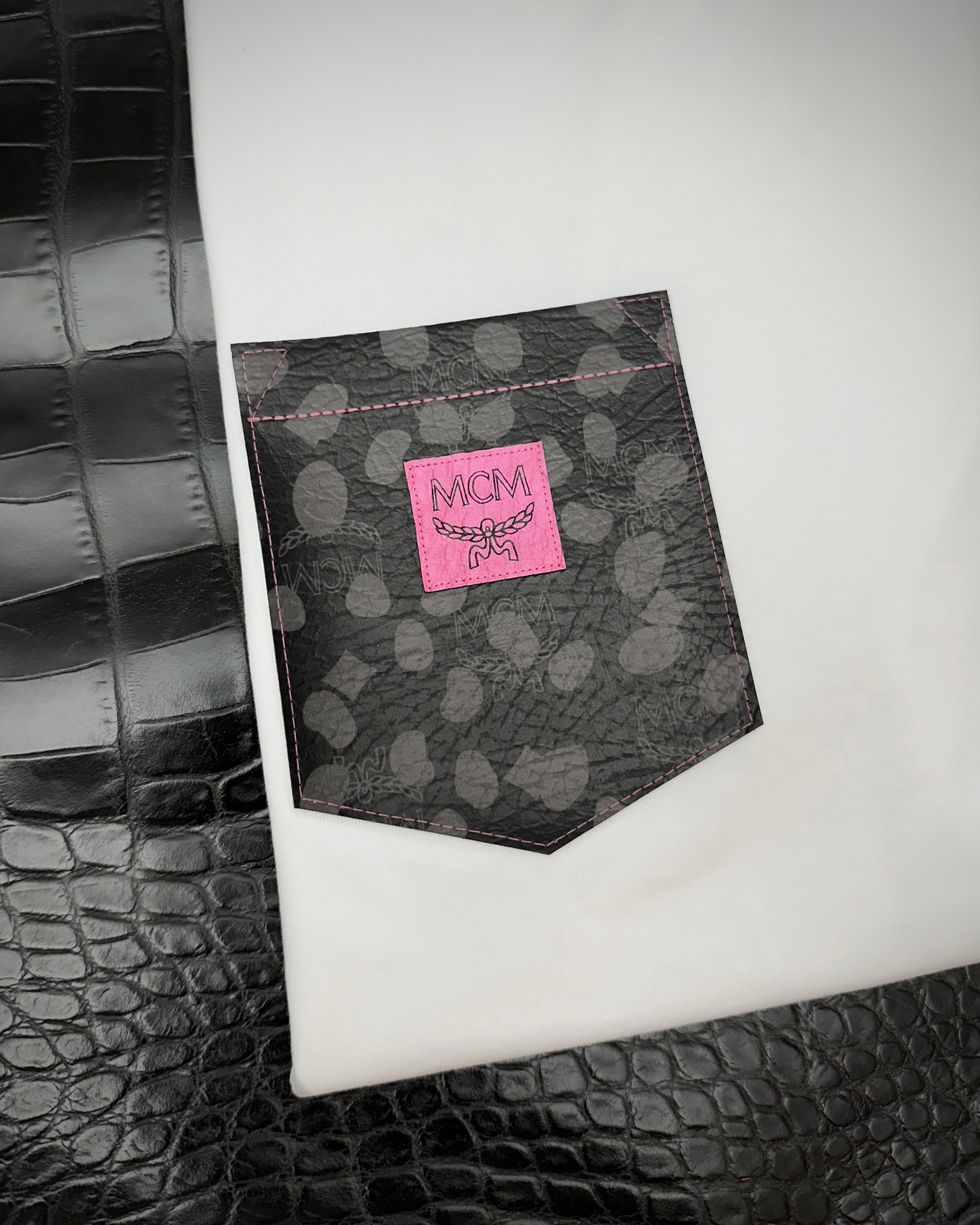 Frauen BLACK LEOPARD Pocketshirt (Japan Exclusive)