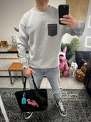 black Herren Pulli (mit / ohne Kapuze)
