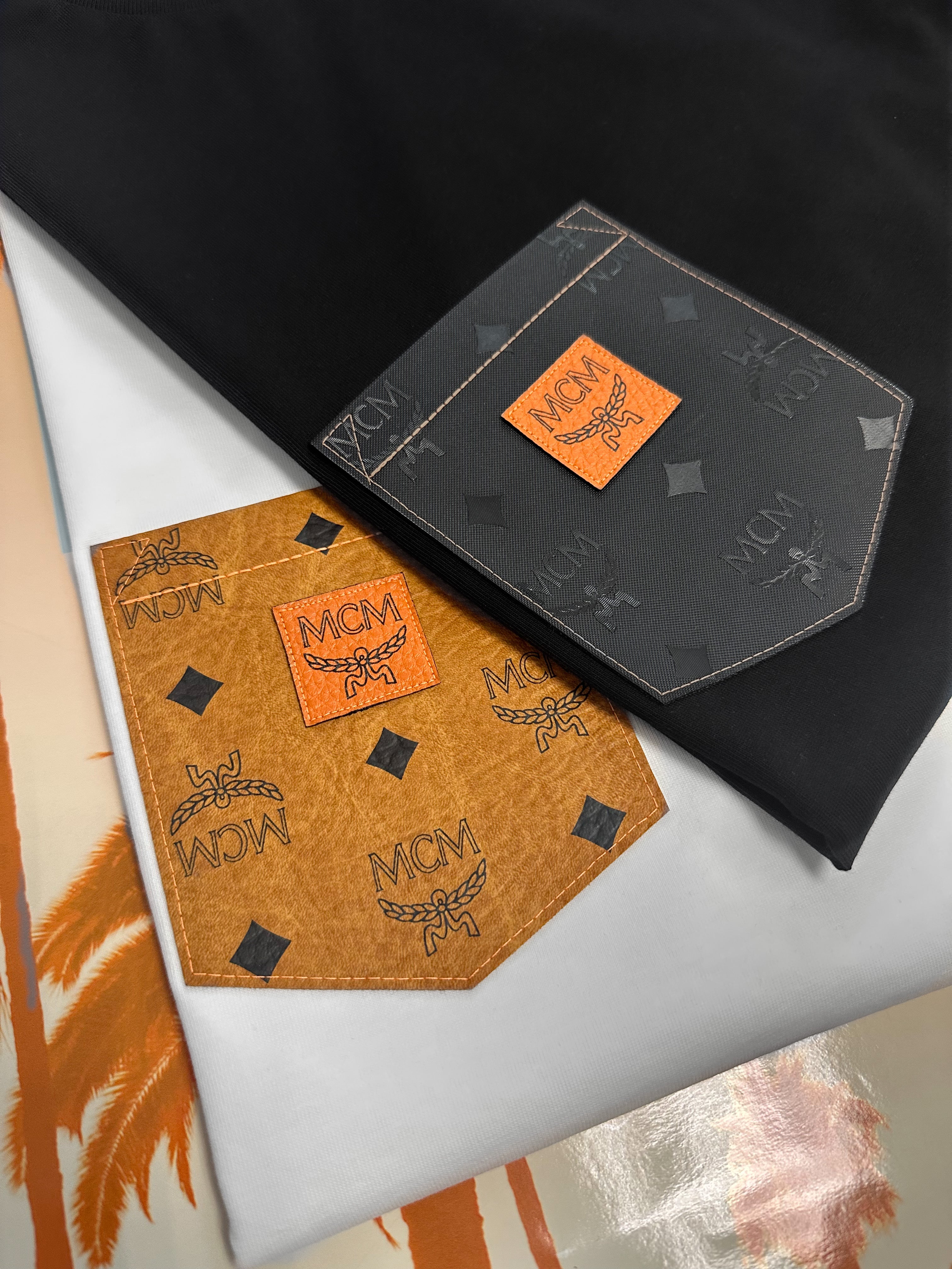 2 x Orange Pocketshirt (Herren oder Frauen)