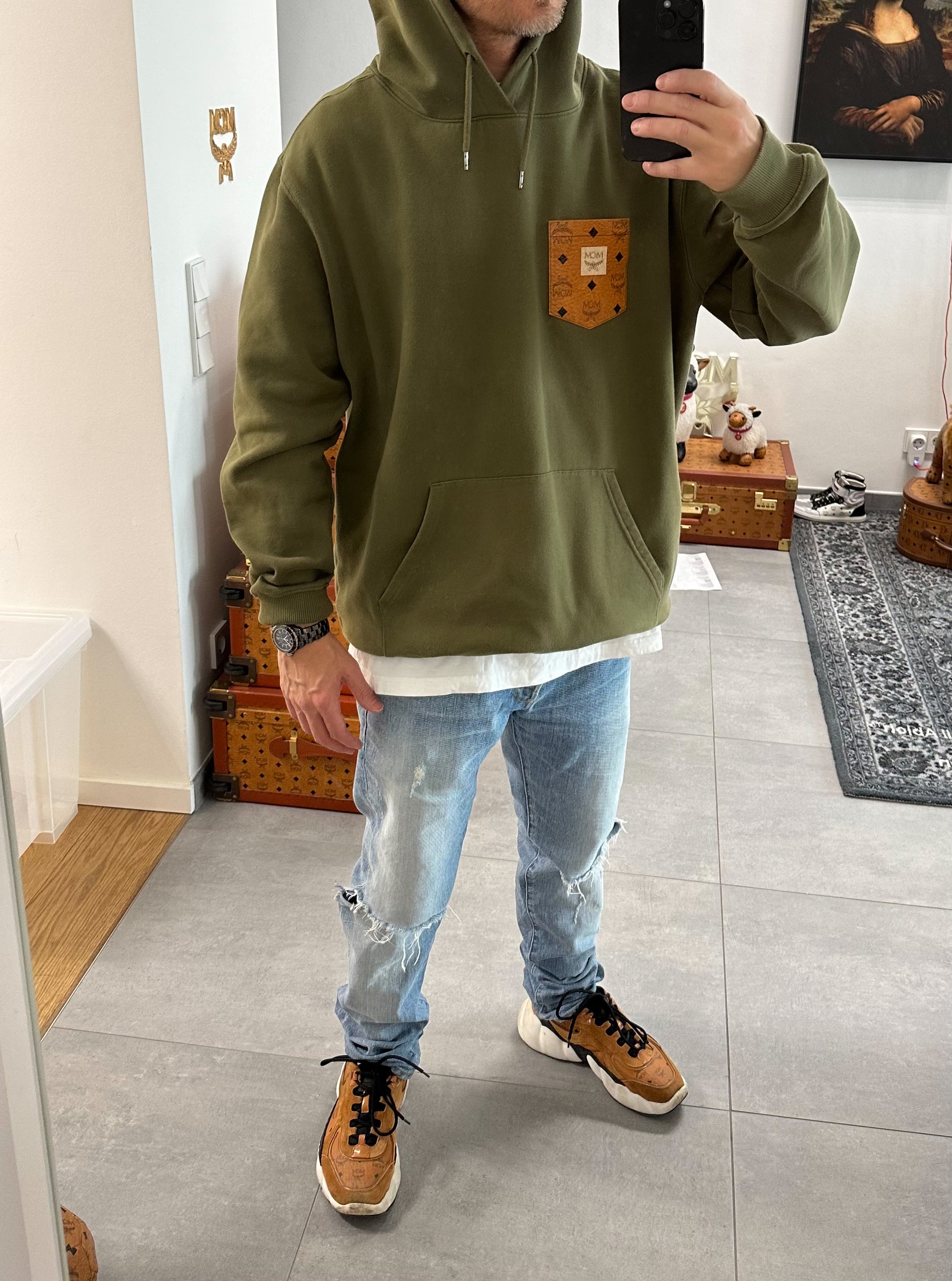 UNISEX Hoody (khaki)