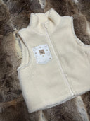 Girls Short Teddy Weste