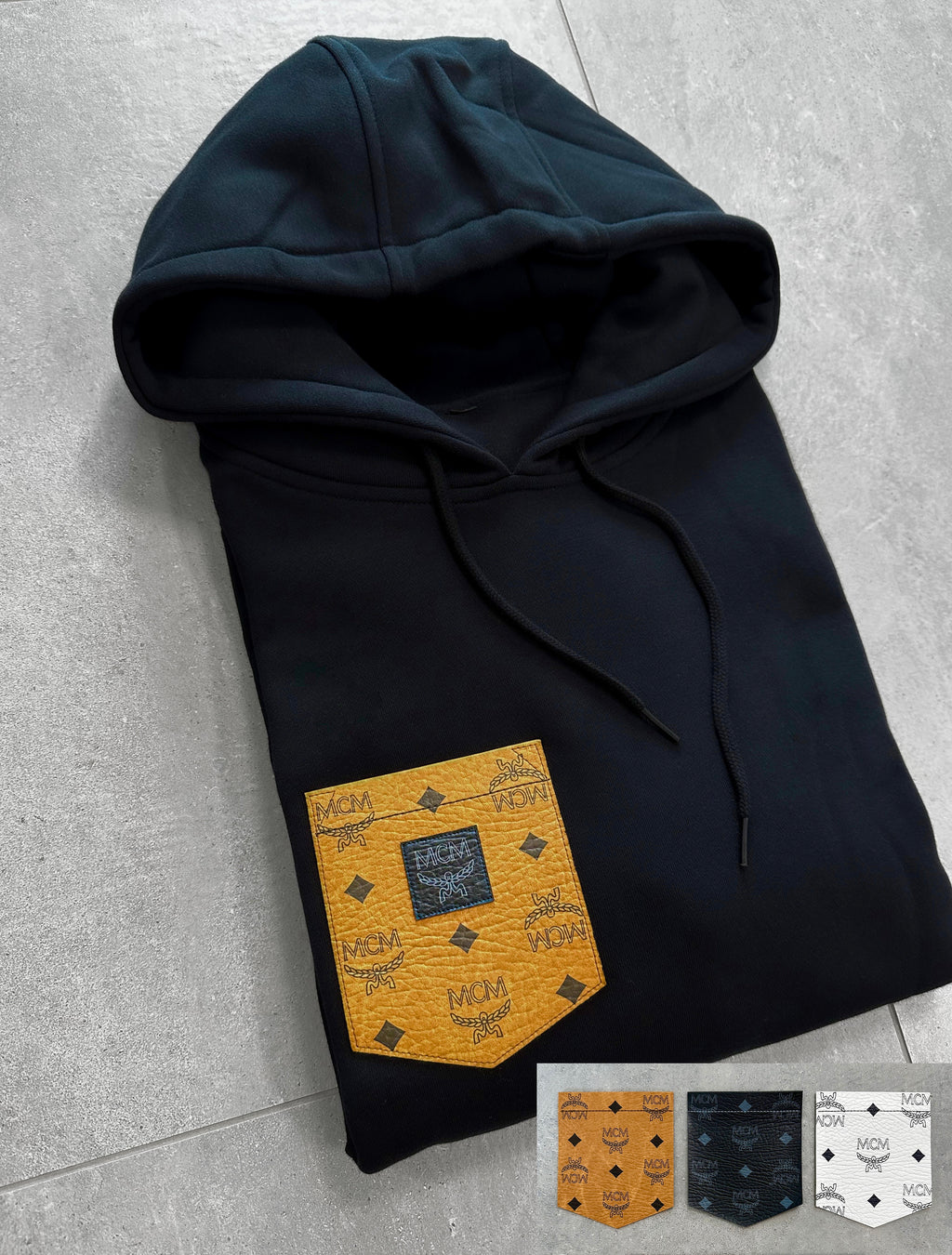 Unisex Hoody (schwarz, 3 Farben)