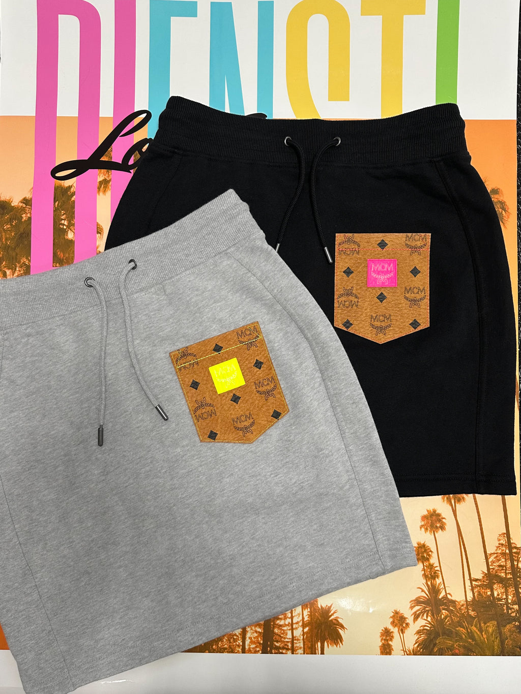 2 x Rock Multicolore (grau + schwarz)