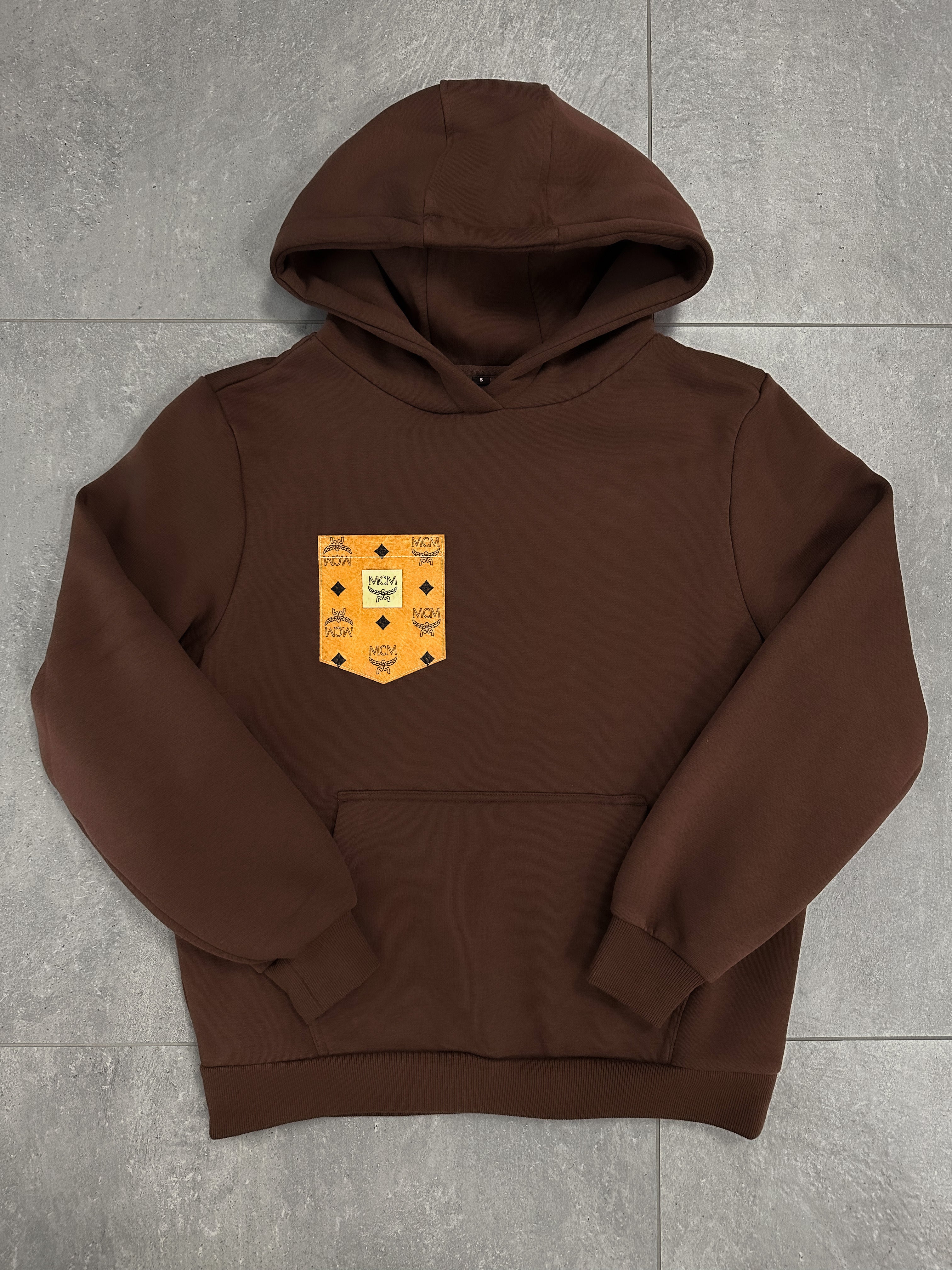 Frauen Fluffy Hoody (Chocolatebrown)