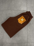 Frauen Fluffy Hose (Chocolatebrown)