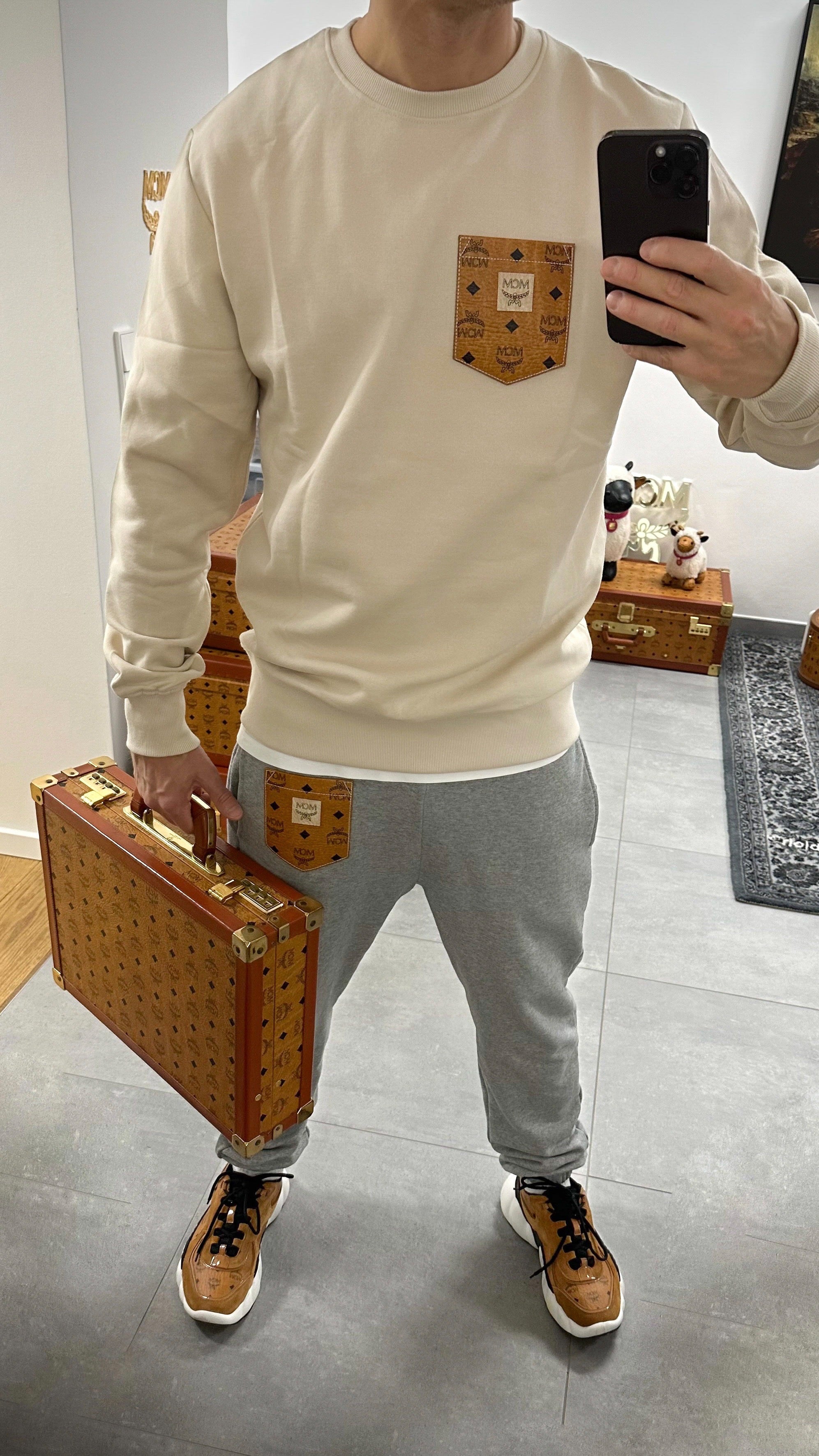 Unisex Sweatshirt (beige)