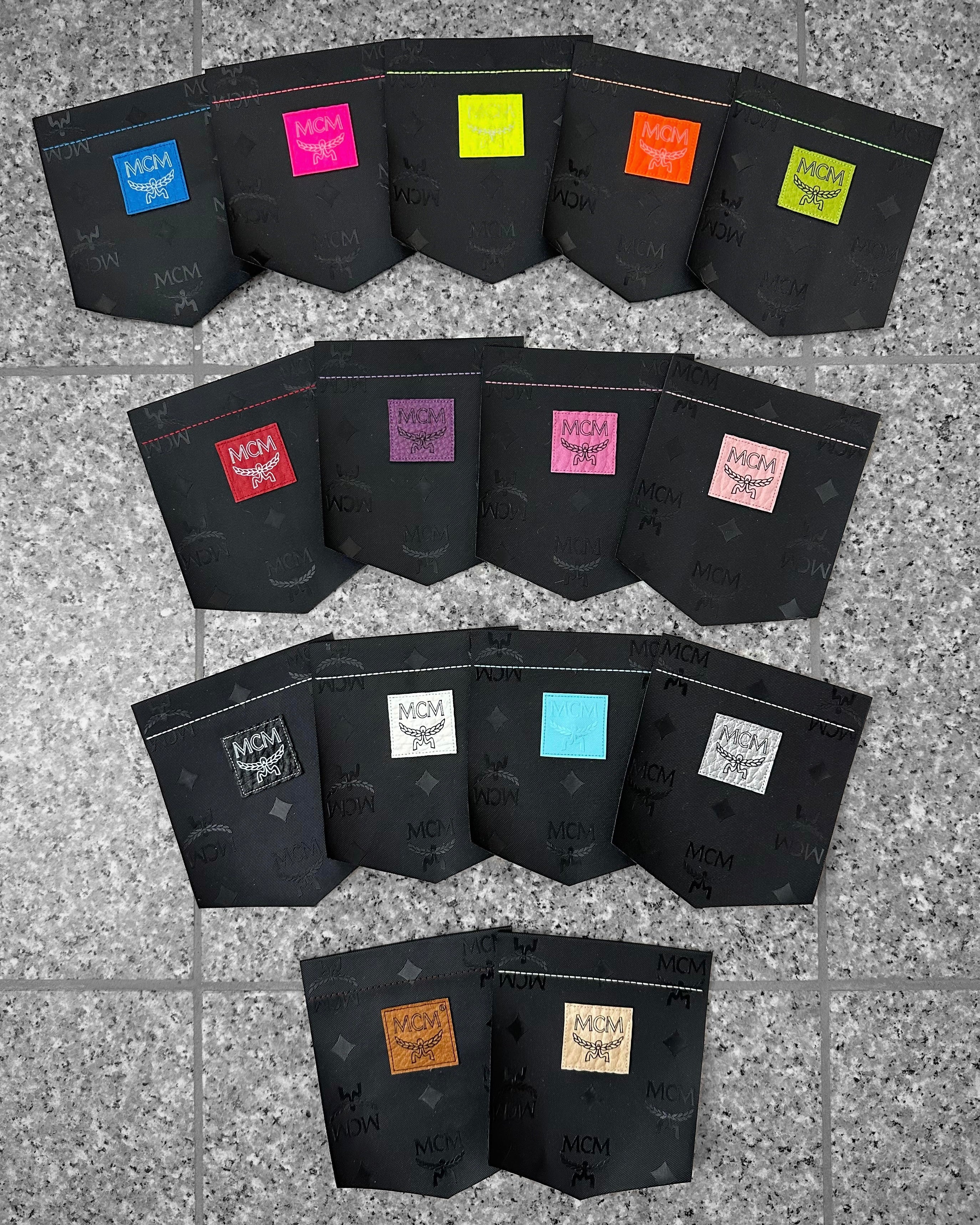 1 x Herren Multicolore Shirt schwarz