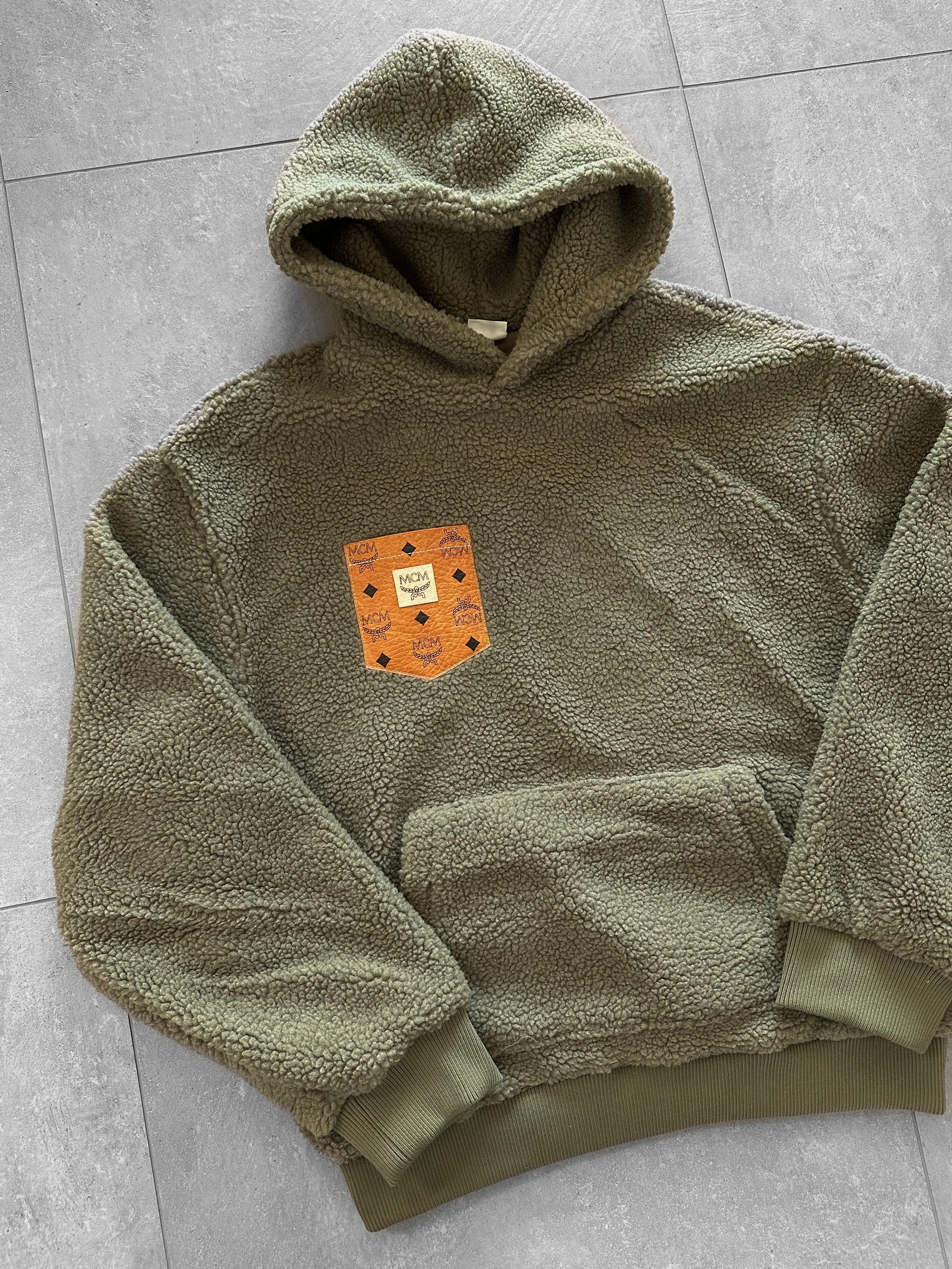 OVERSIZED Teddy Hoody (khaki)