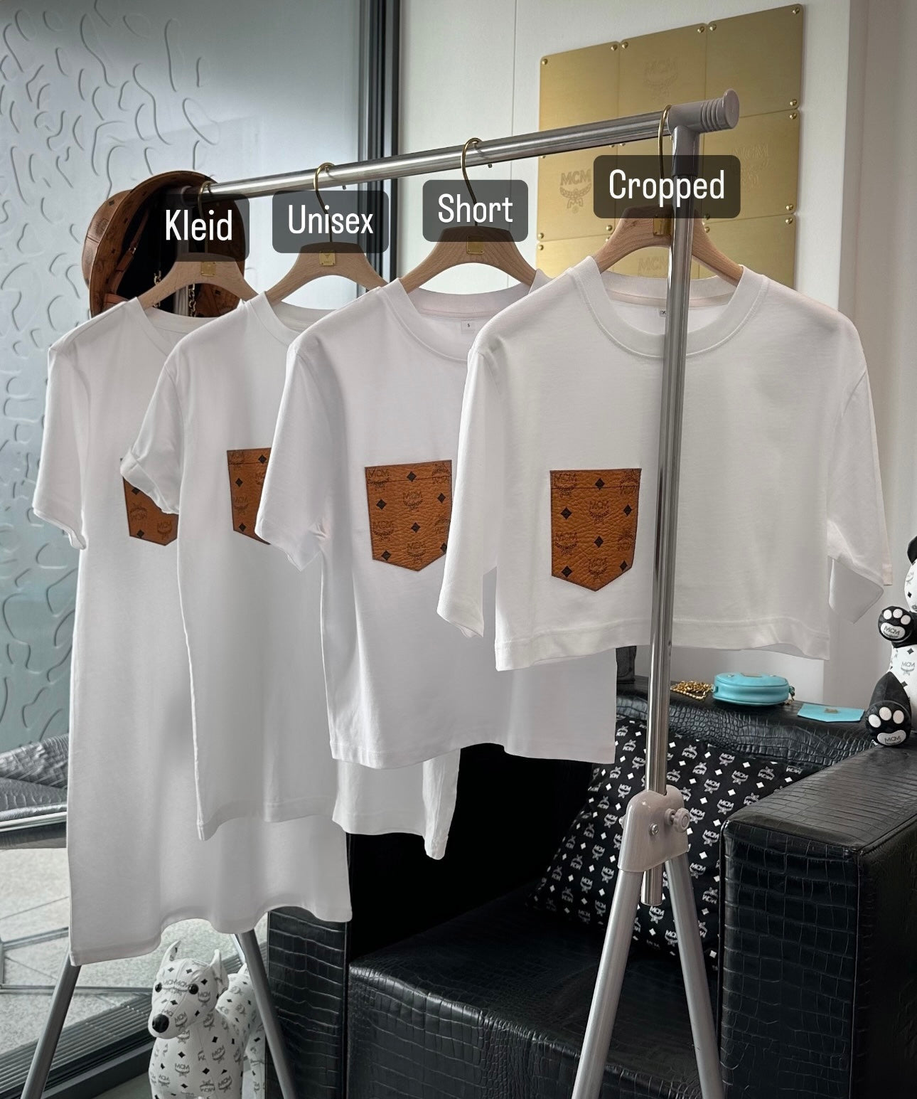 Frauen BLACK Pocketshirt (UNISEX oder Short)