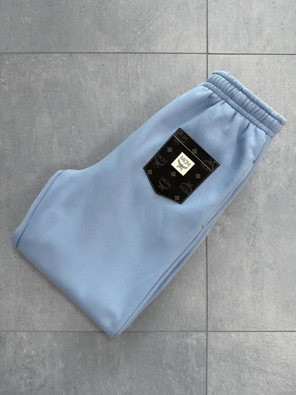 Frauen Fluffy Hose (Hellblau)