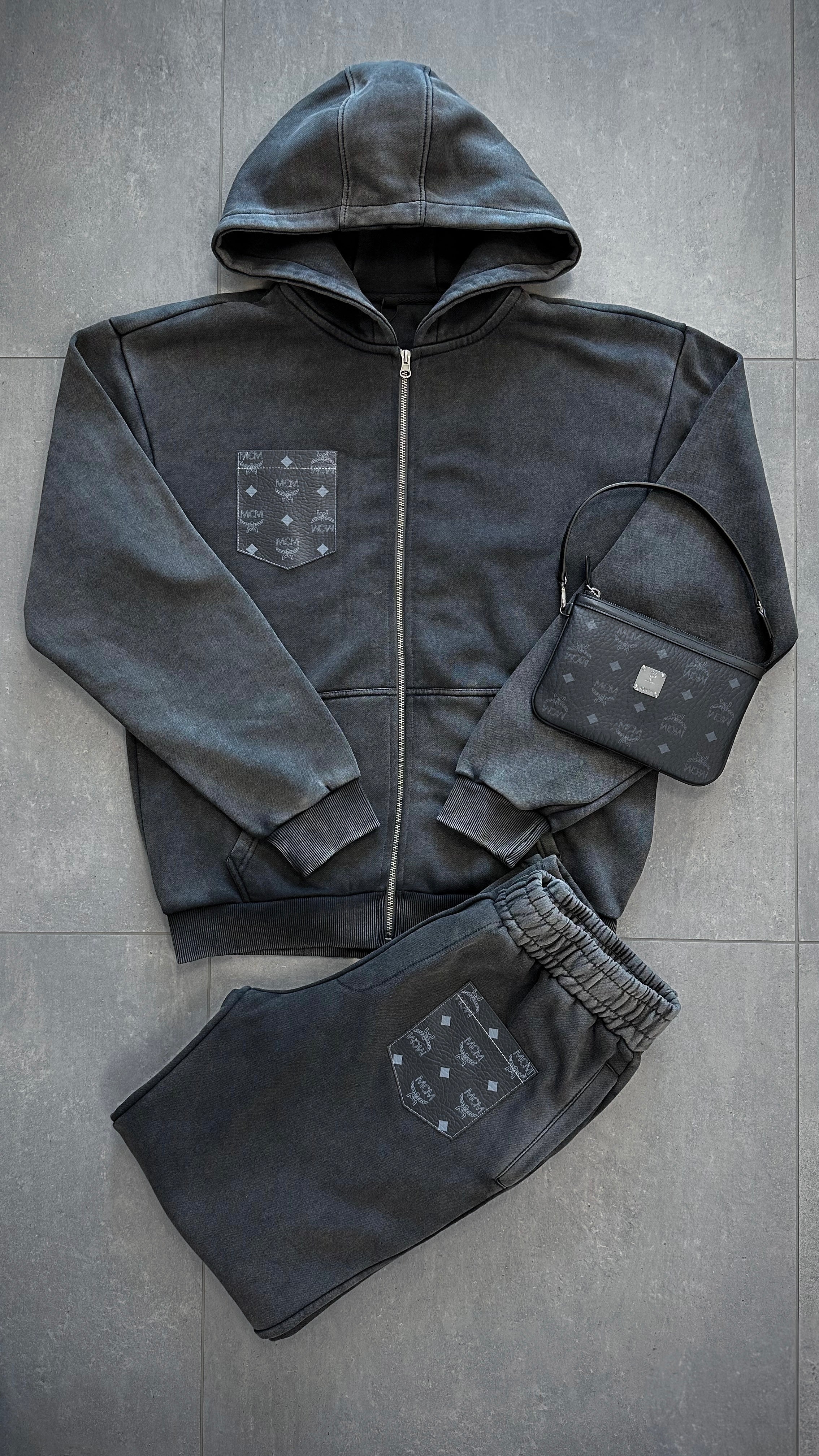 UNISEX Washed Pulli (mit / ohne Kapuze / Zipper)