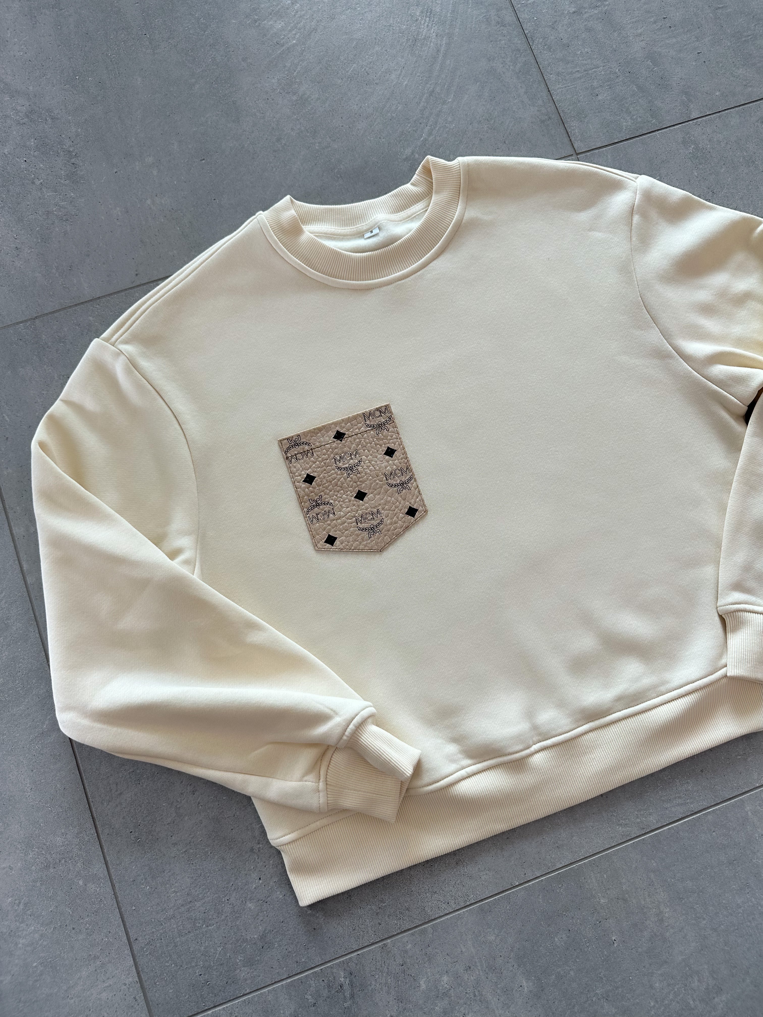 Frauen Sweatshirt (beige)