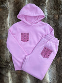 SPECIAL: Frauen Hoody + Hose (Pink, XS)