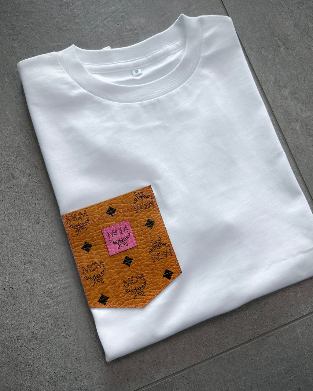 1 x Frauen MULTICOLORE Shirt (cognac)