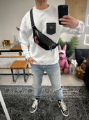 black Herren Pulli (mit / ohne Kapuze)