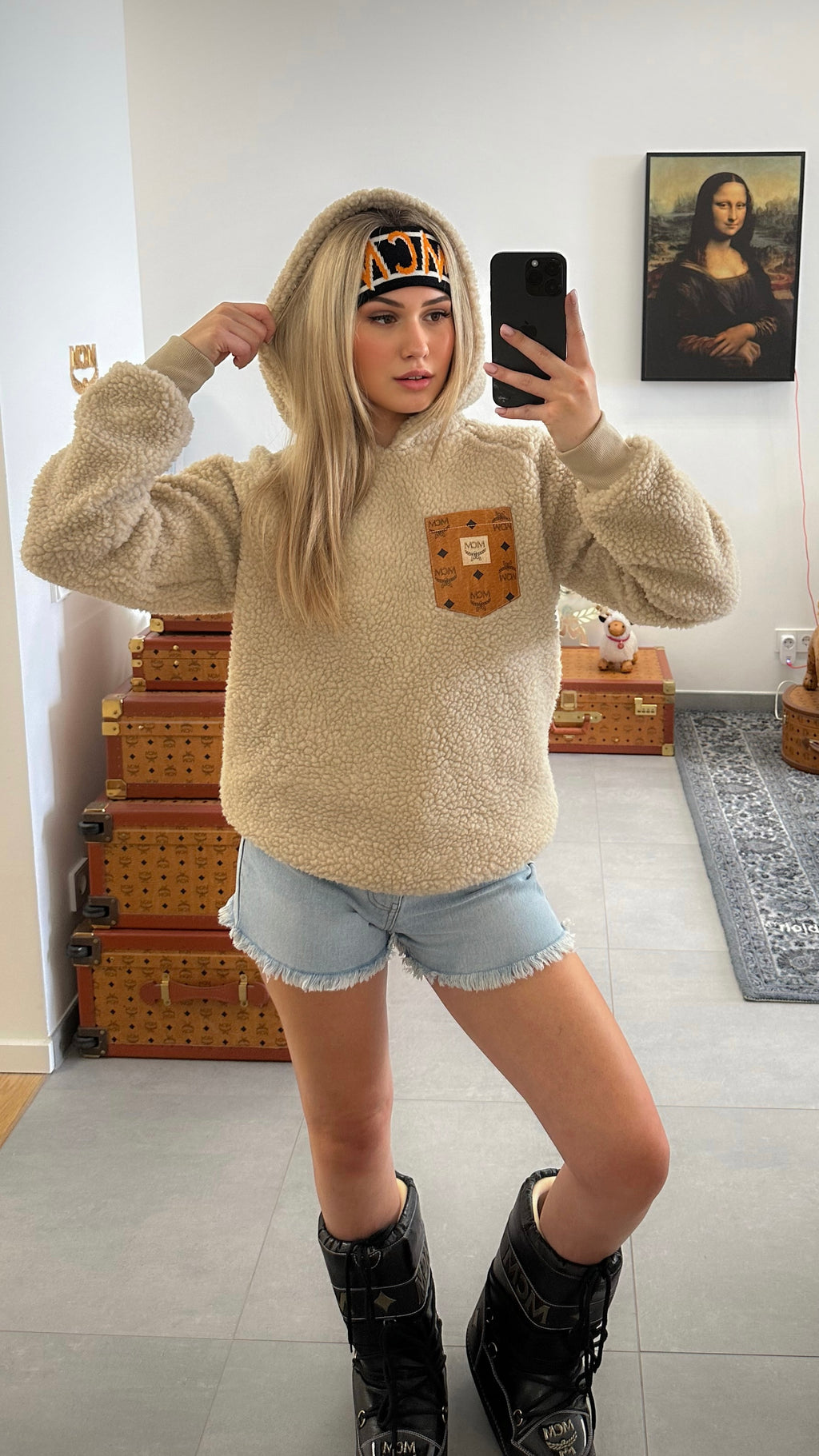 Unisex Teddy Hoody (4 Farben)