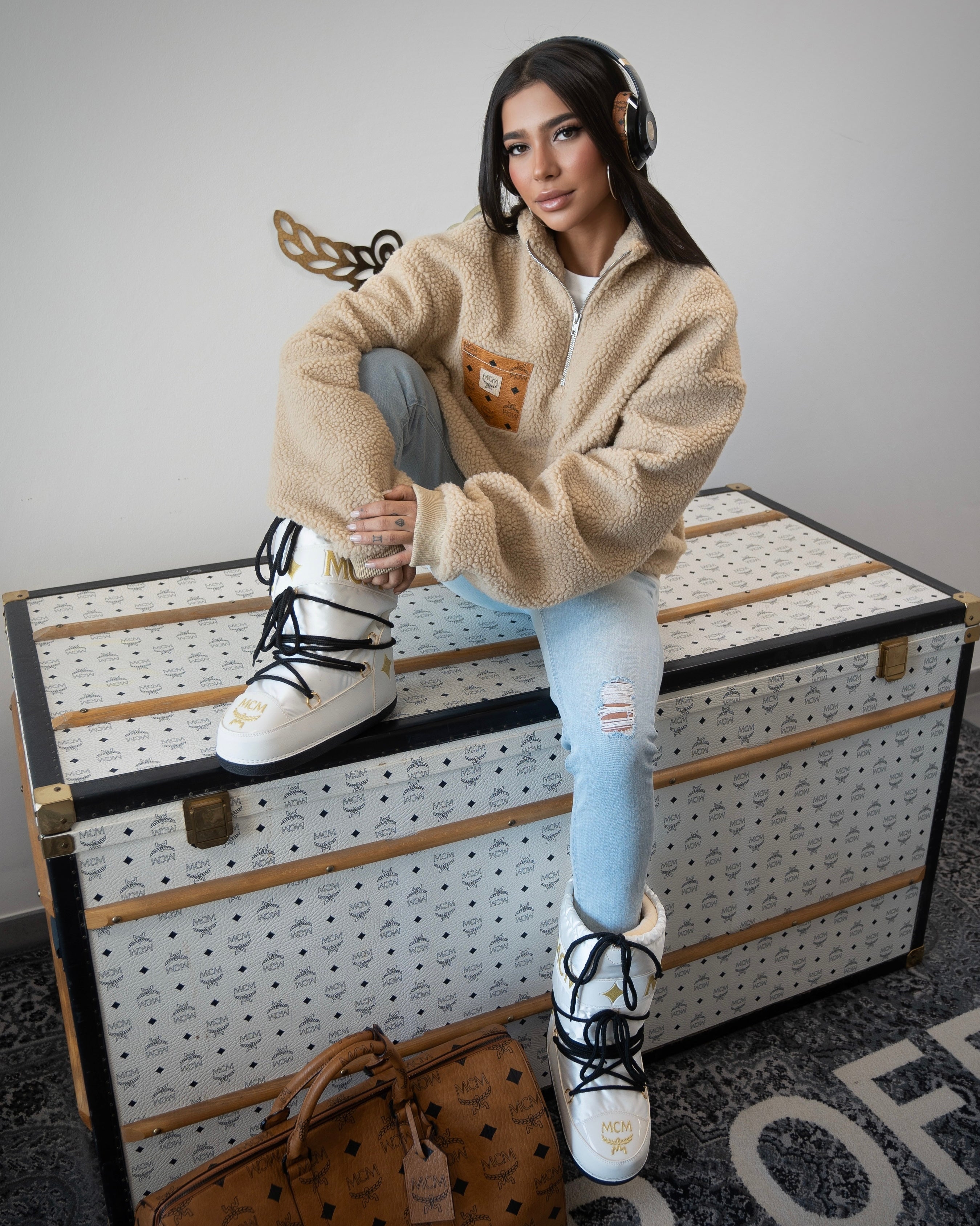 OVERSIZED Teddy Pulli