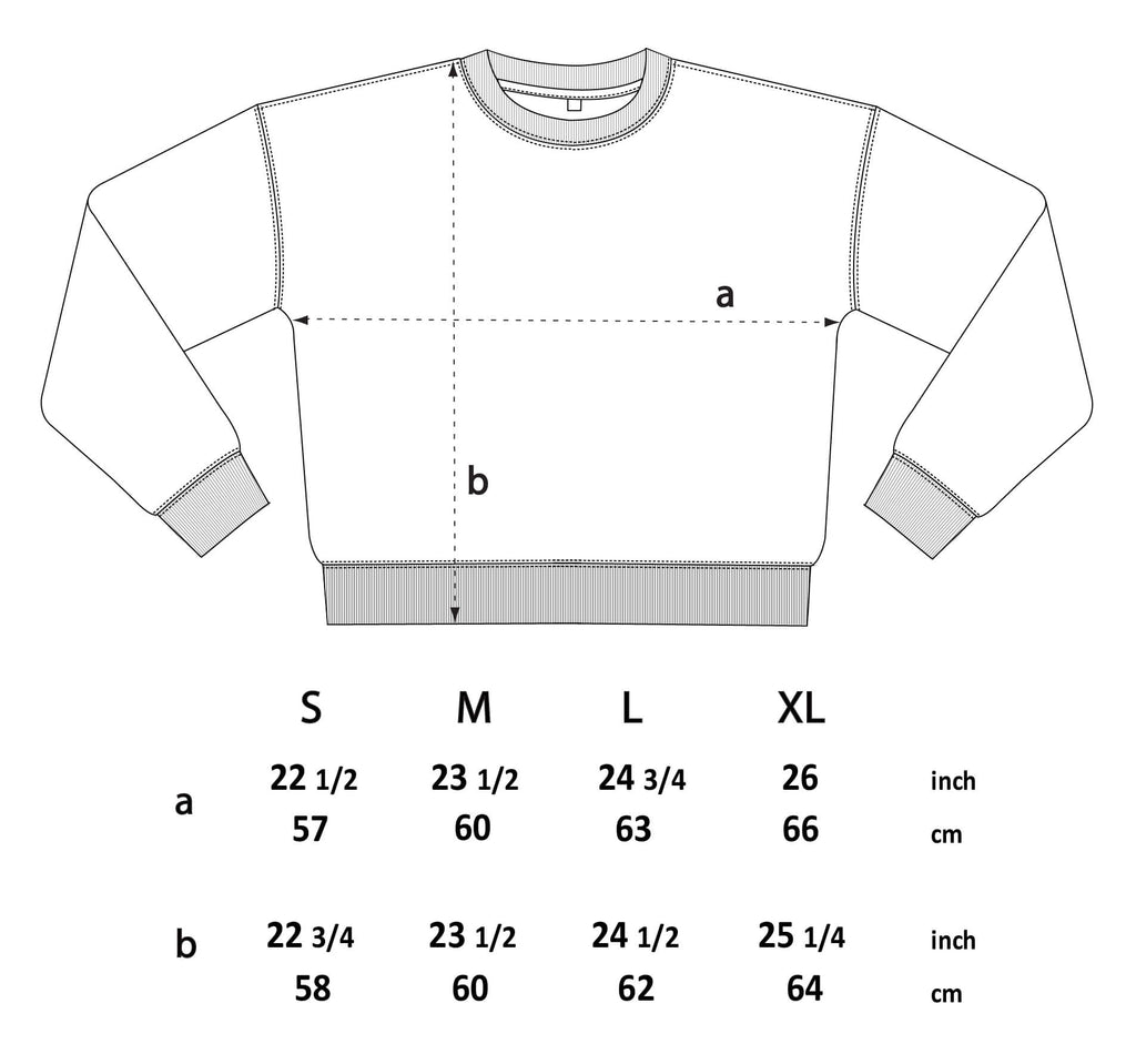 Frauen Sweatshirt (grau/weiss)