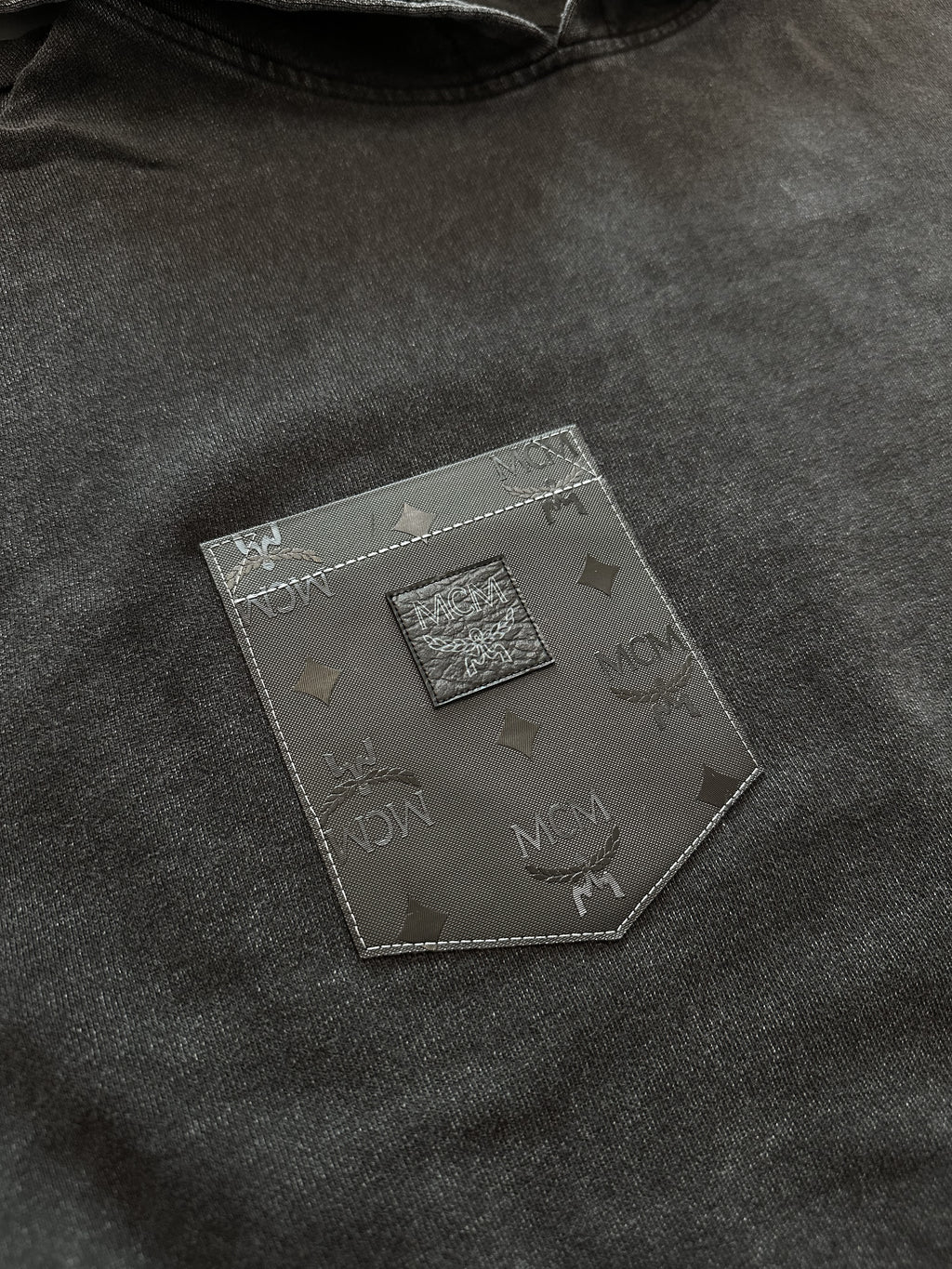 OVERSIZED Acid Washed Hoody (black)