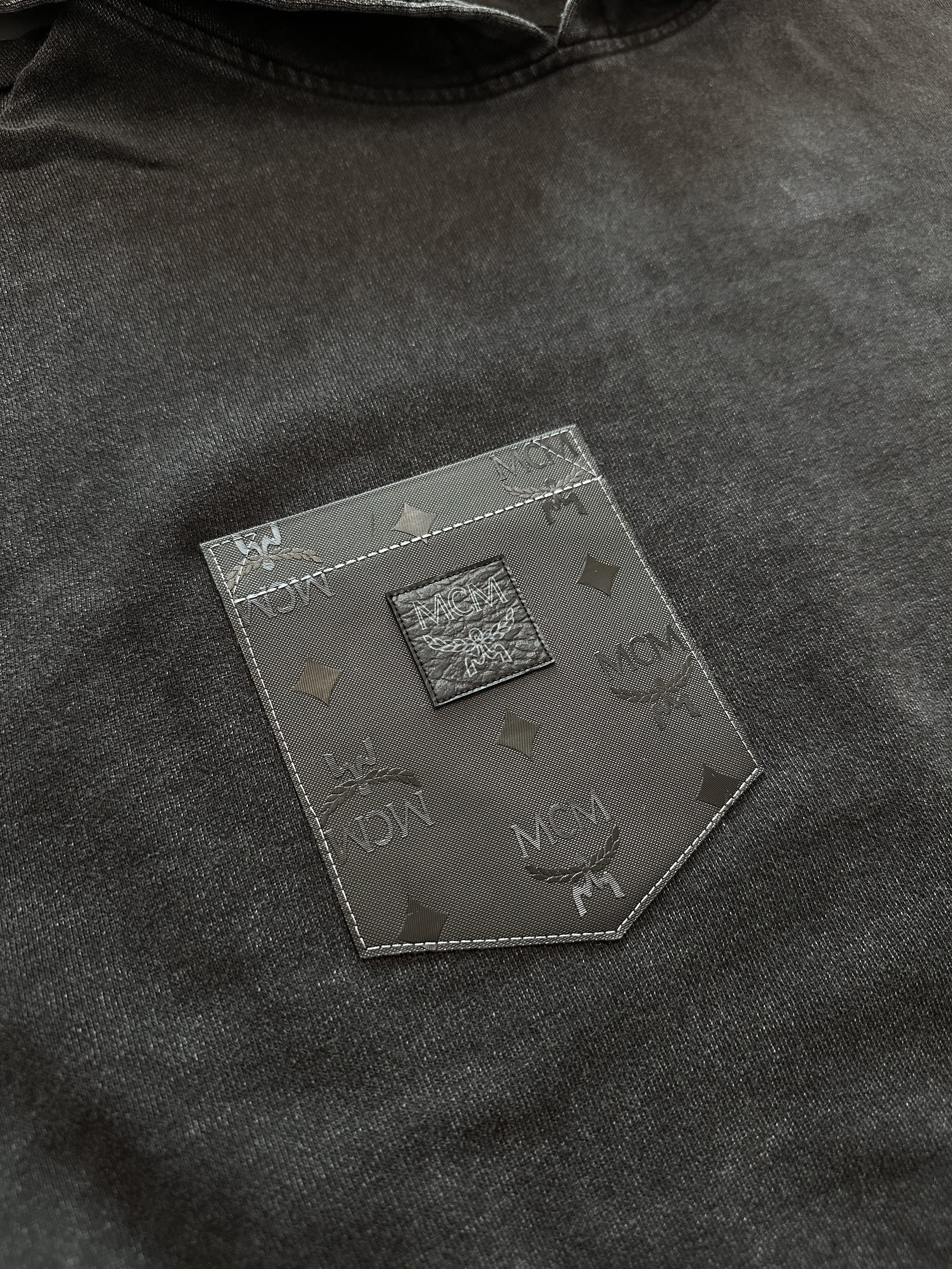 OVERSIZED Acid Washed Hoody (black)