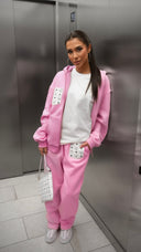 Fluffy Hoody (Soft Pink)
