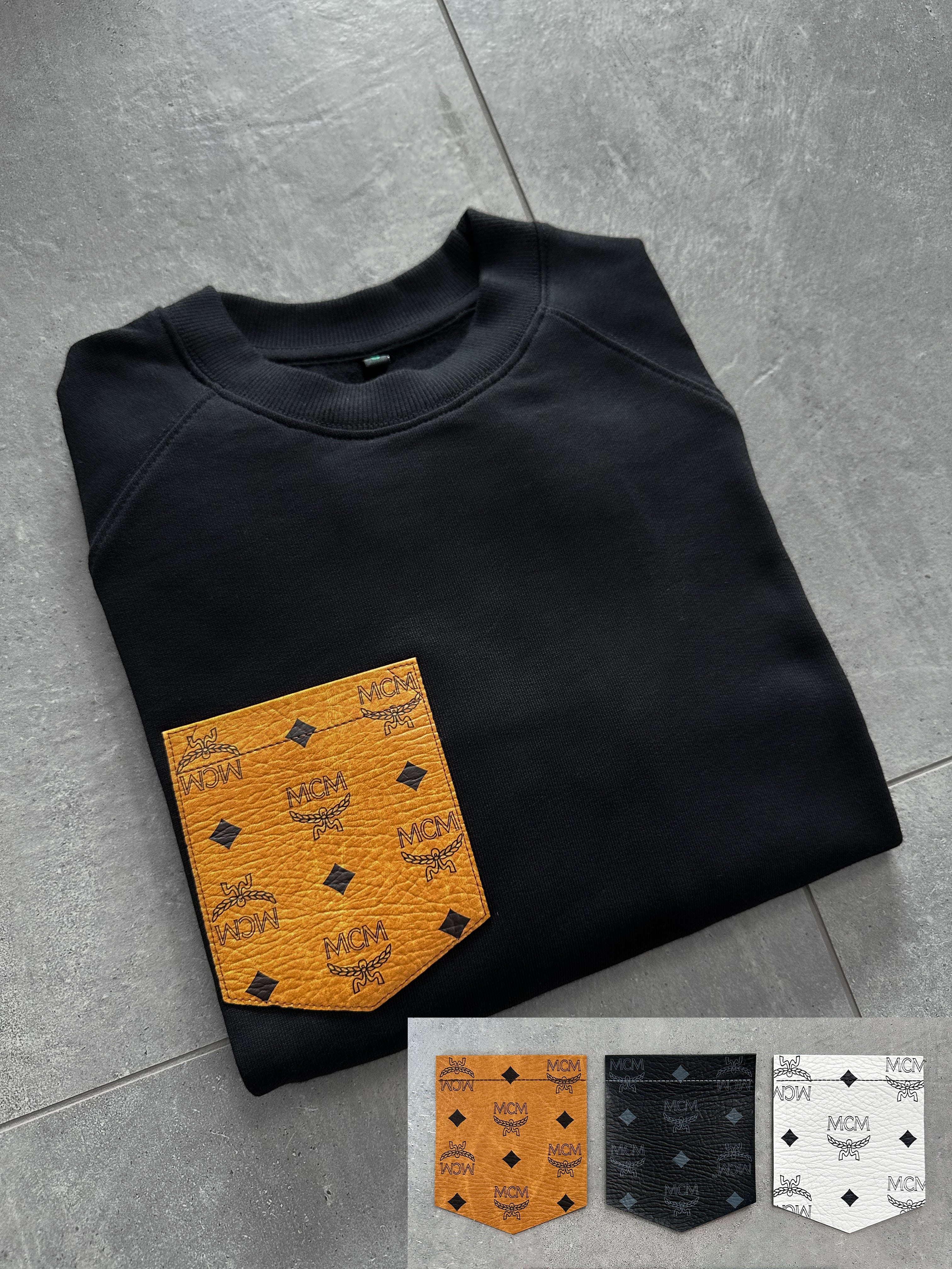 HERREN Pulli schwarz (mit / ohne Kapuze)