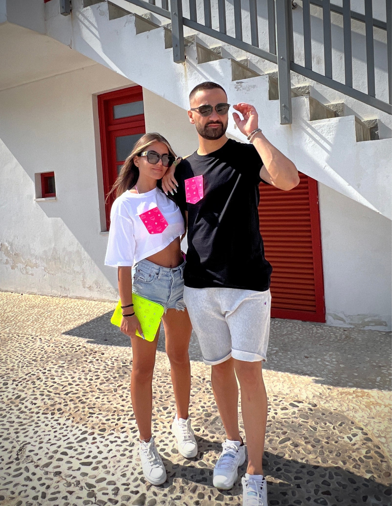 Pocketshirt Neonpink