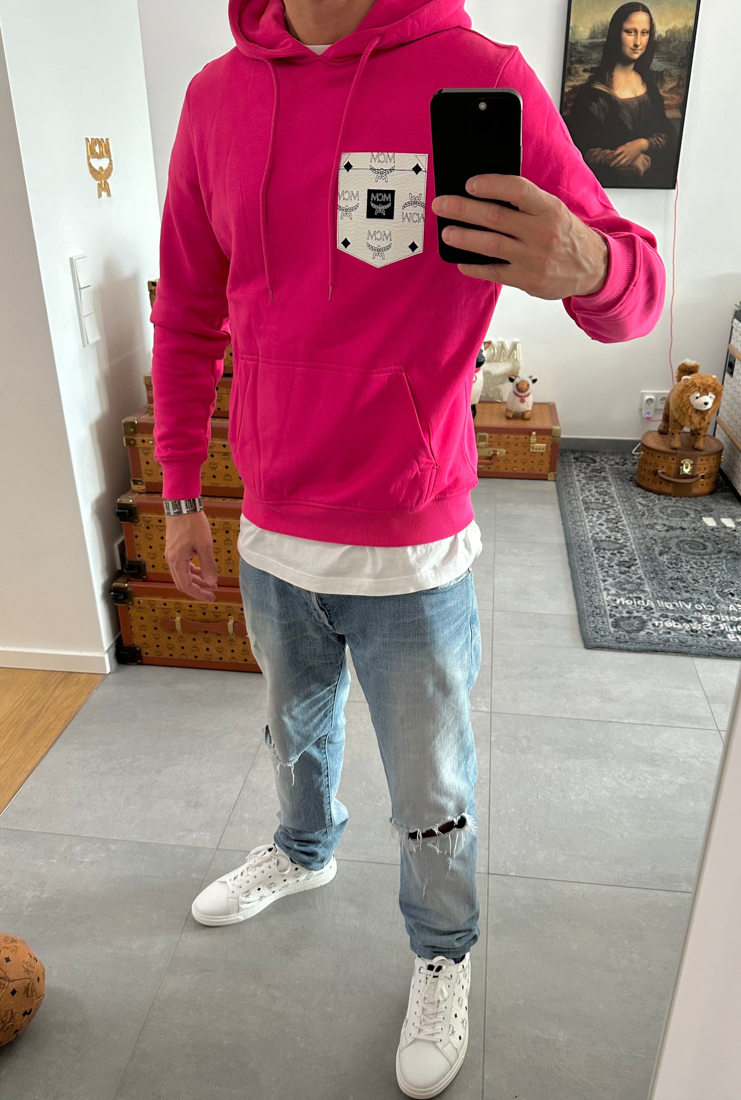 UNISEX Hoody (Summer Pink)