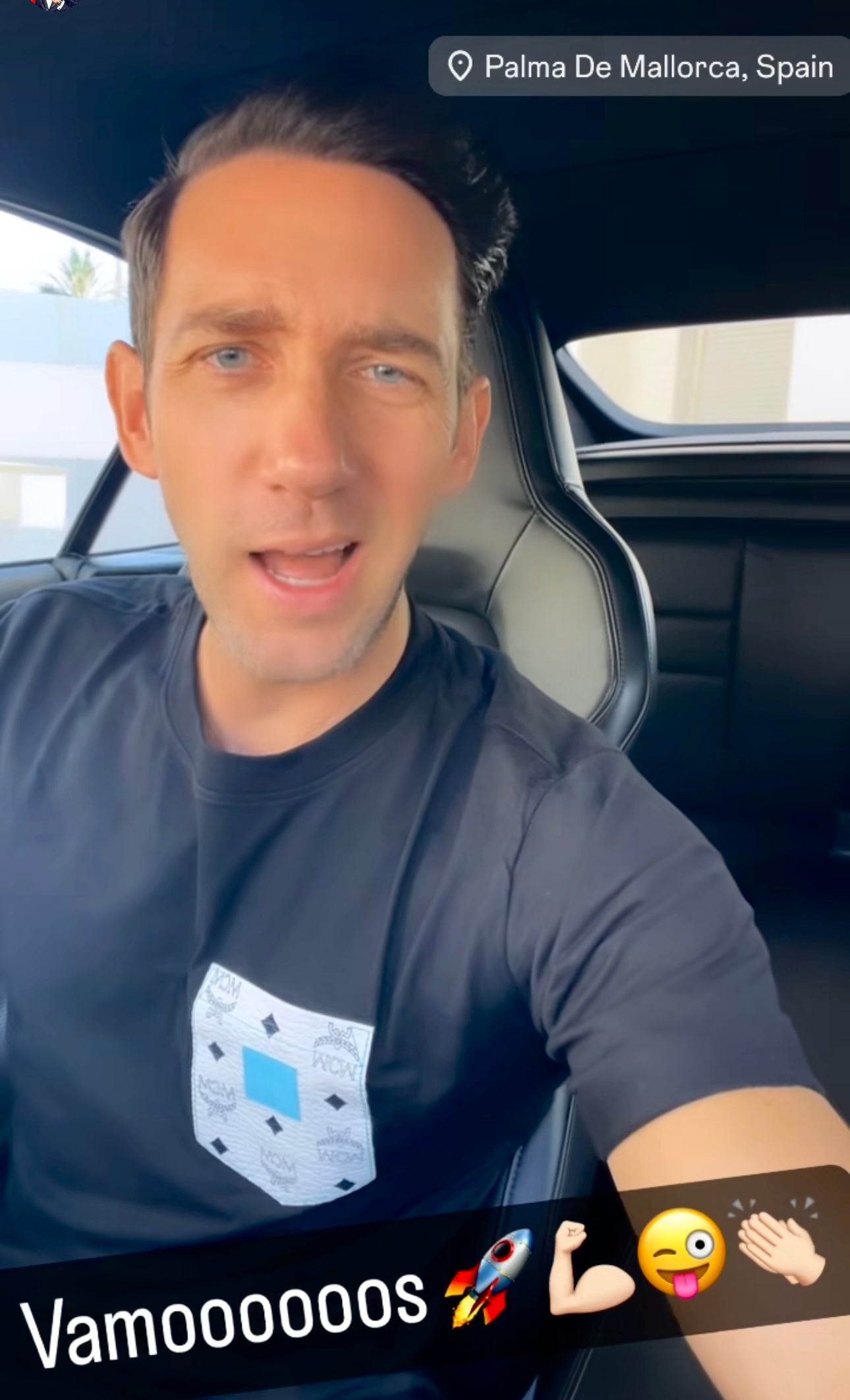 Herren BLACK/WHITE/TÜRKIS Shirt