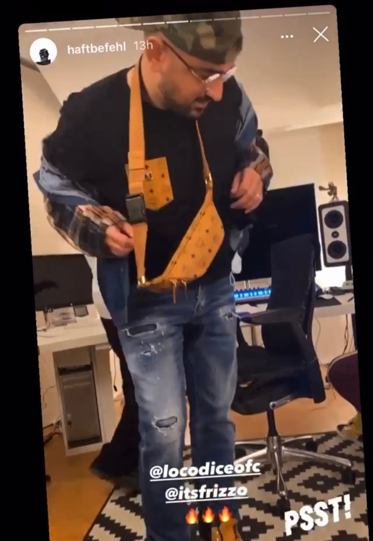 Herren MULTICOLORE Shirt