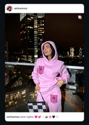 SPECIAL: Frauen Hoody + Hose (Pink, XS)