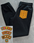 Herren MULTICOLORE Hose (schwarz)