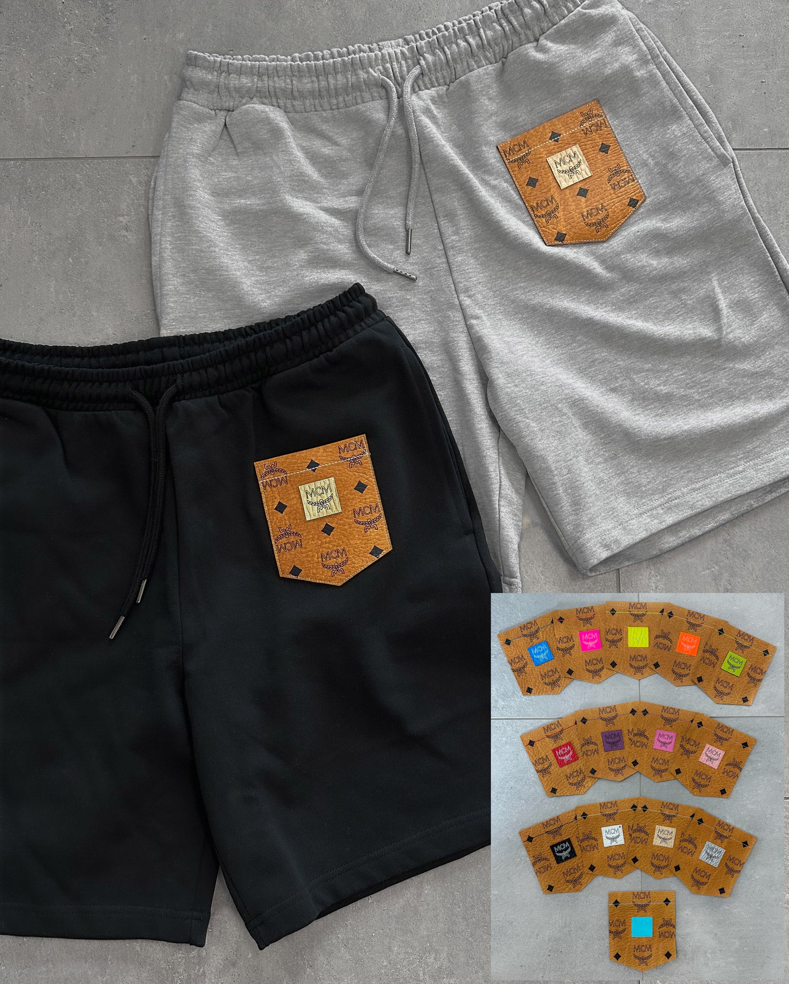 HERREN Shorts (grau)